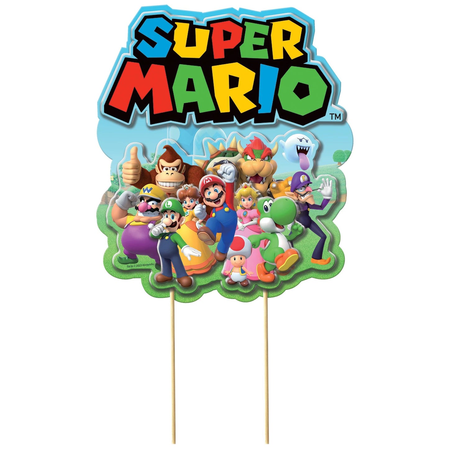 Super Mario Brothers - Cake Topper