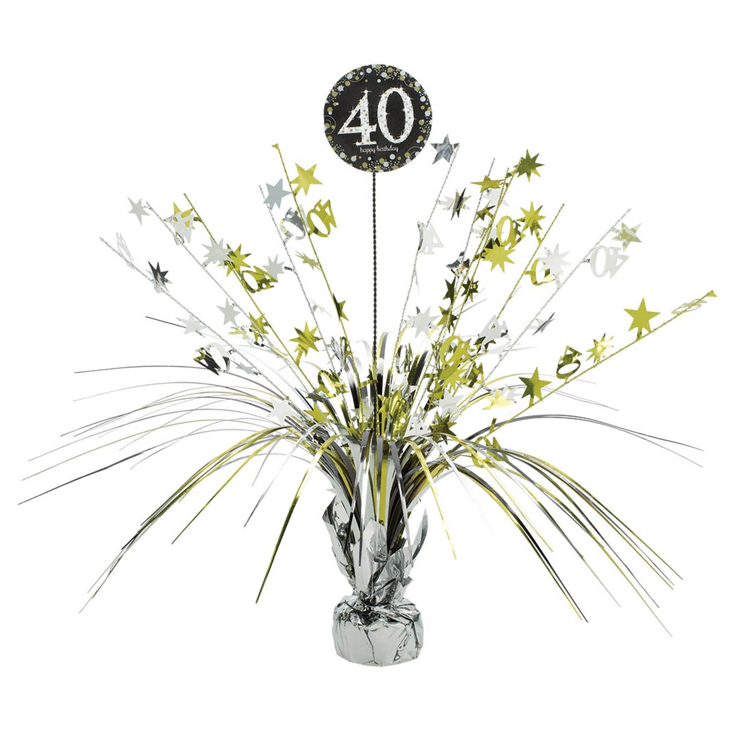 "40" Spray Centerpiece - Sparkling Celebration