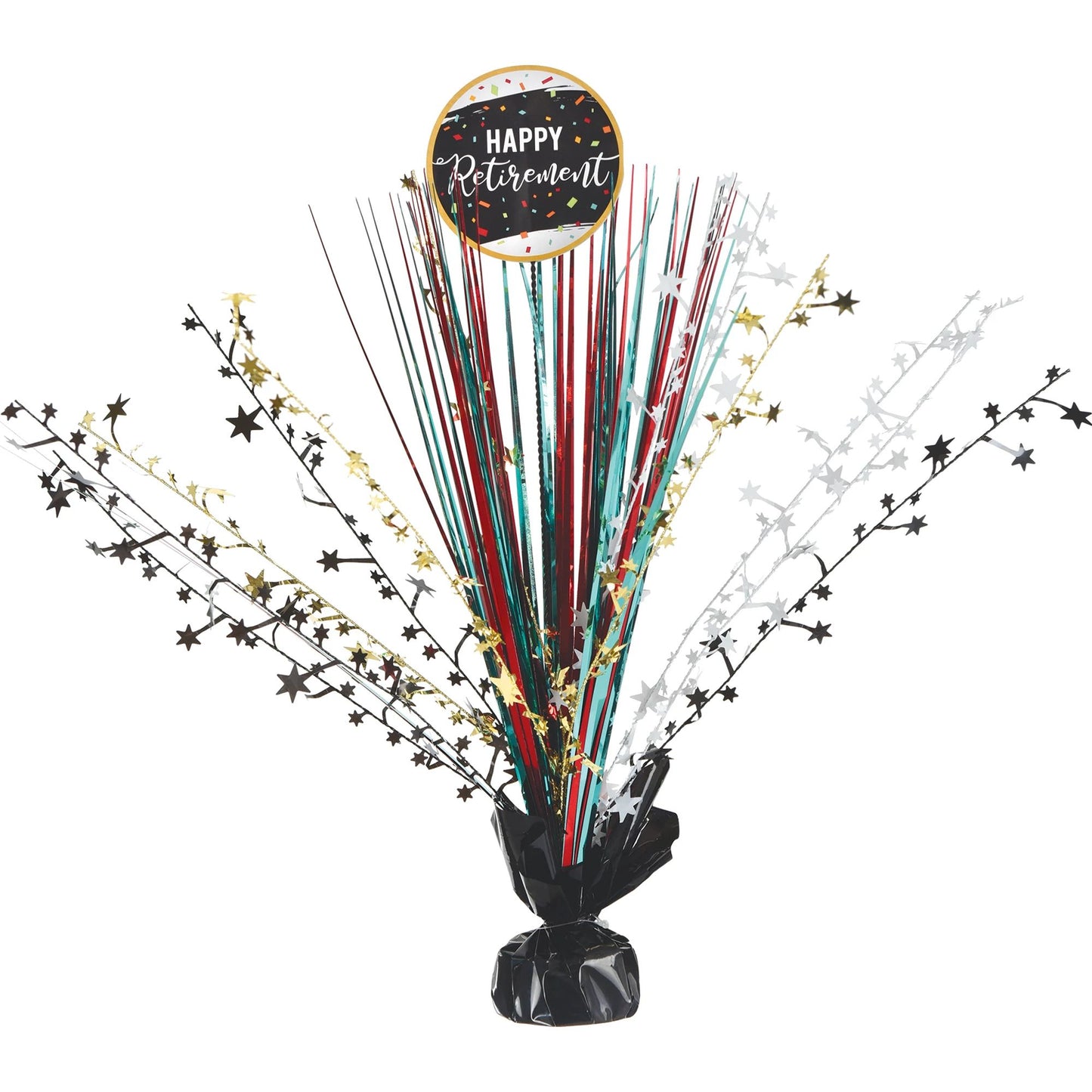 Happy Retirement Spray Centerpiece - Multicolor