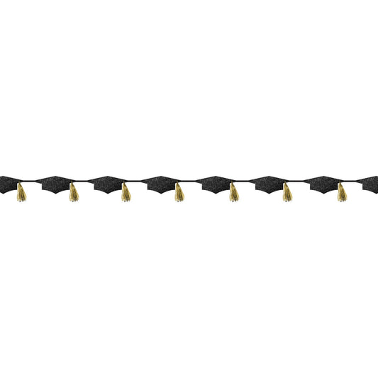 Grad Cap Tassel Banner