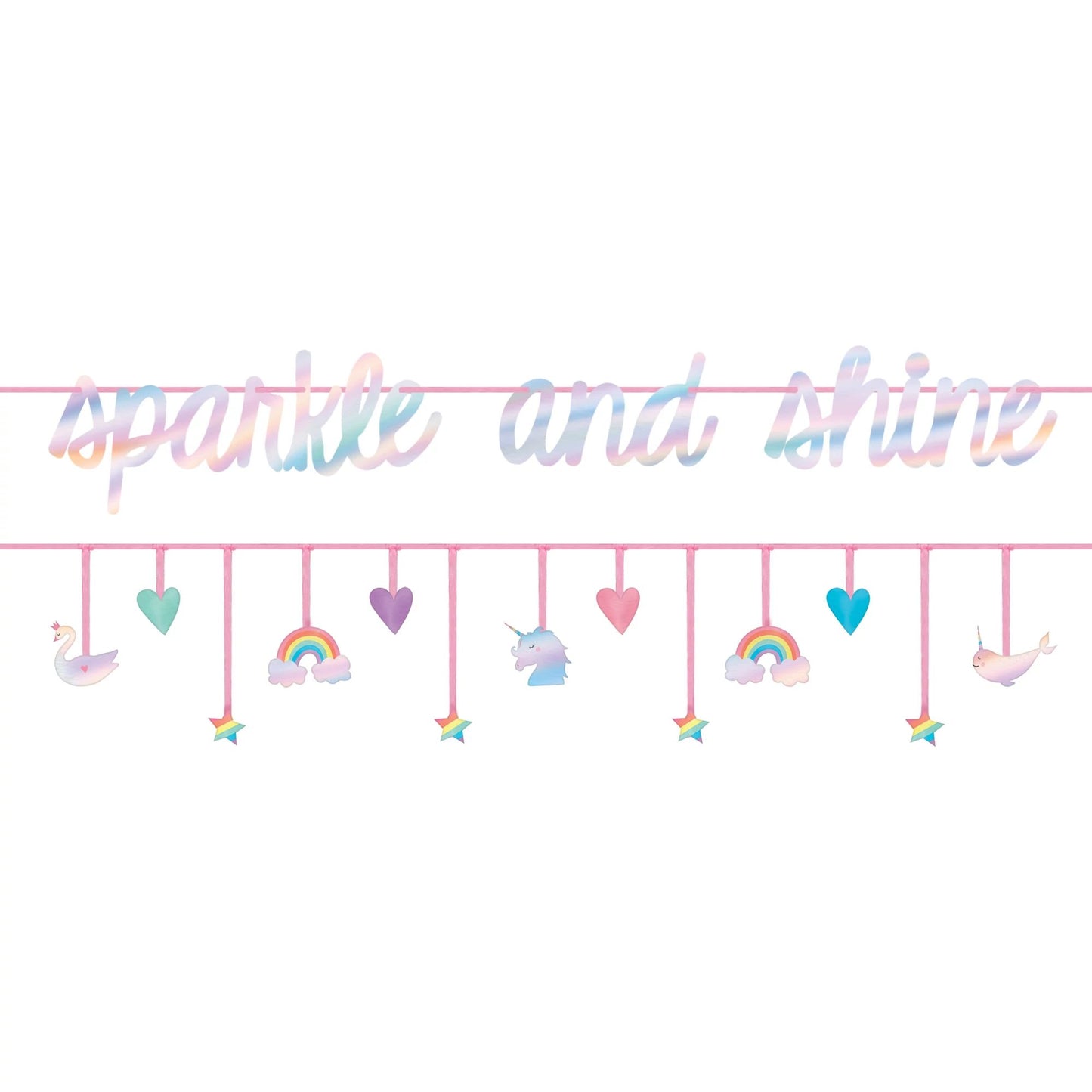Double Banner Kit - Magical Rainbow Birthday