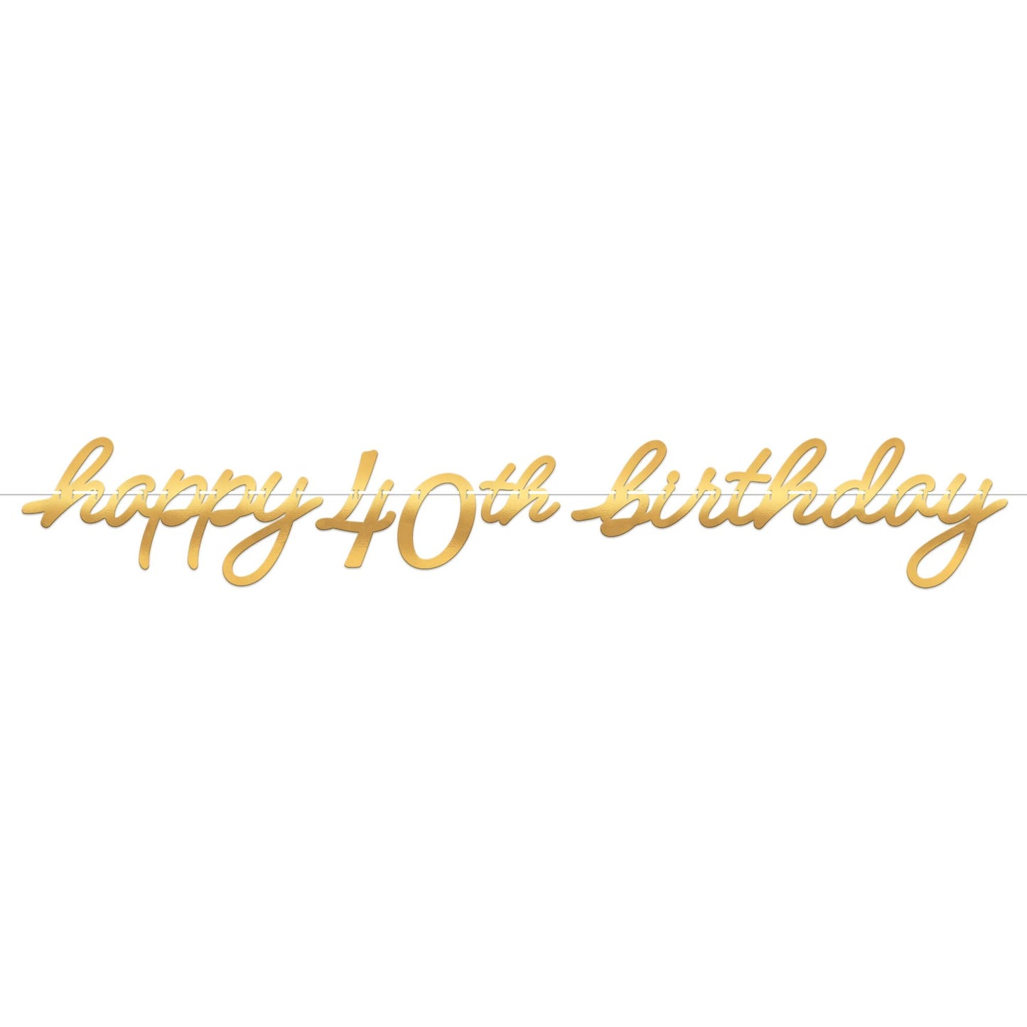 40th Banner - Golden Age Birthday