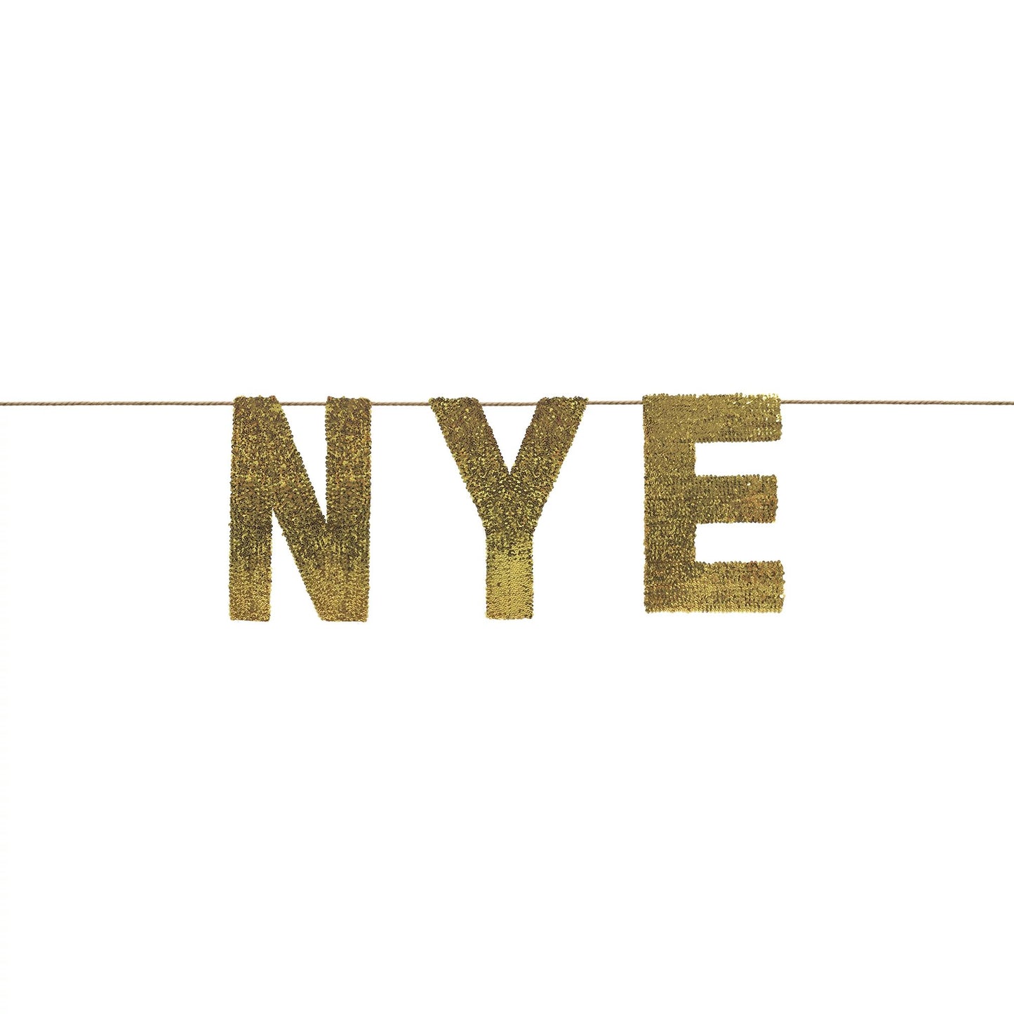 "NYE" Oversized Sequin Banner