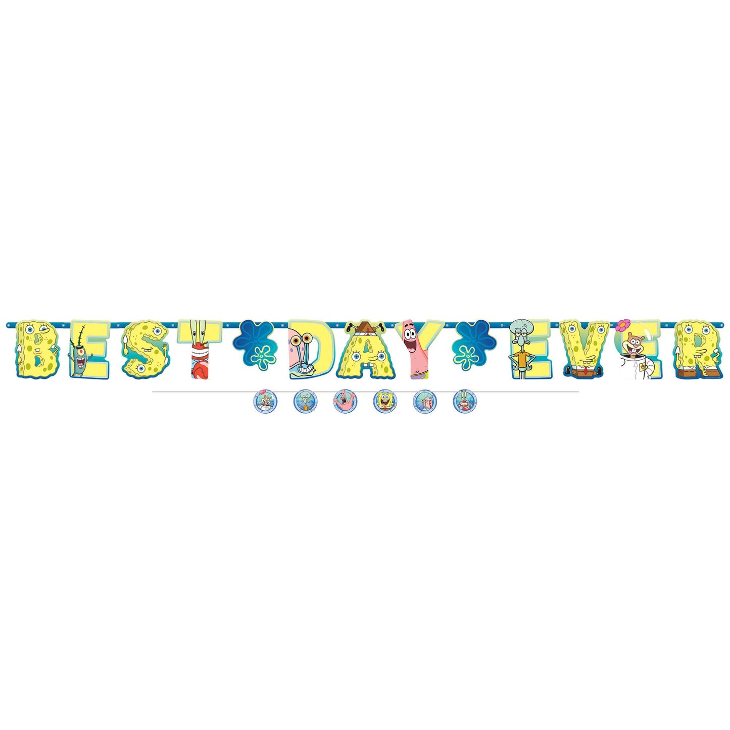 Spongebob - Jumbo Letter Banner Kit