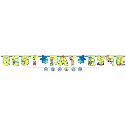 Spongebob - Jumbo Letter Banner Kit