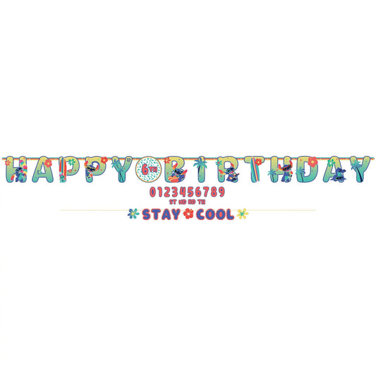 Stitch Jumbo Letter Banner Kit