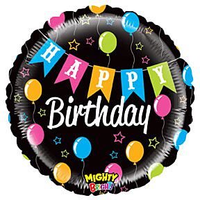 21" Mighty Banner Birthday