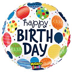 21" Jumbo Mylar - Mighty Birthday Balloons