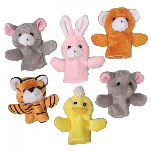 Animal Finger Puppets 12ct