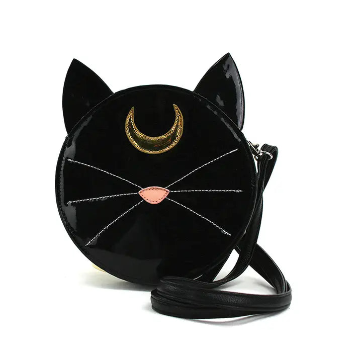 Black Cat Crossbody Bag