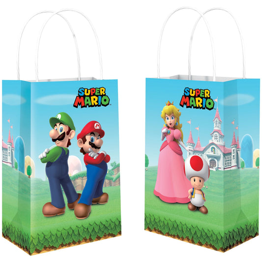 Super Mario Brothers - Brothers Printed Paper Kraft Bags