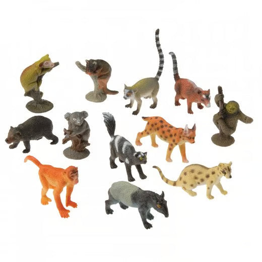 Rainforest Animals 12 ct