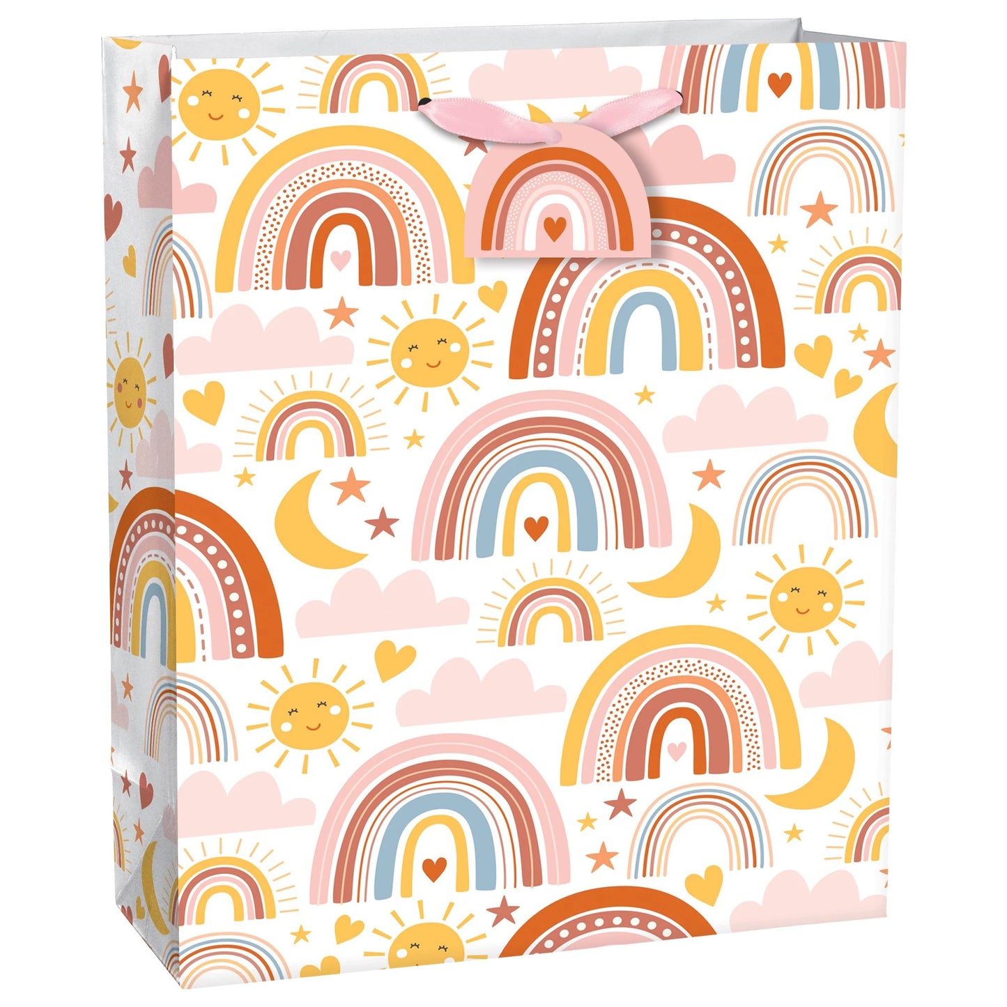 Jumbo Gift Bag - Neutral Rainbow