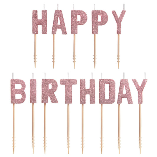 Candles - Blush Birthday Pick