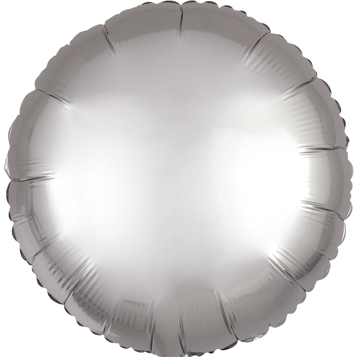 Circle - Silver 17"