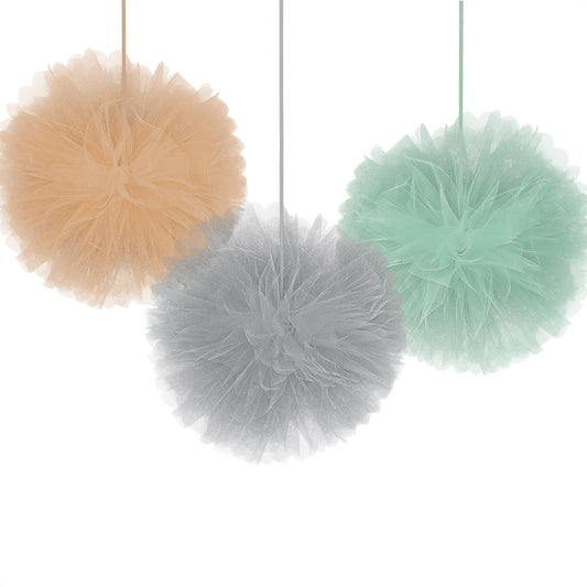 Soft Jungle Deluxe Tulle Fluffy Decoration 3ct