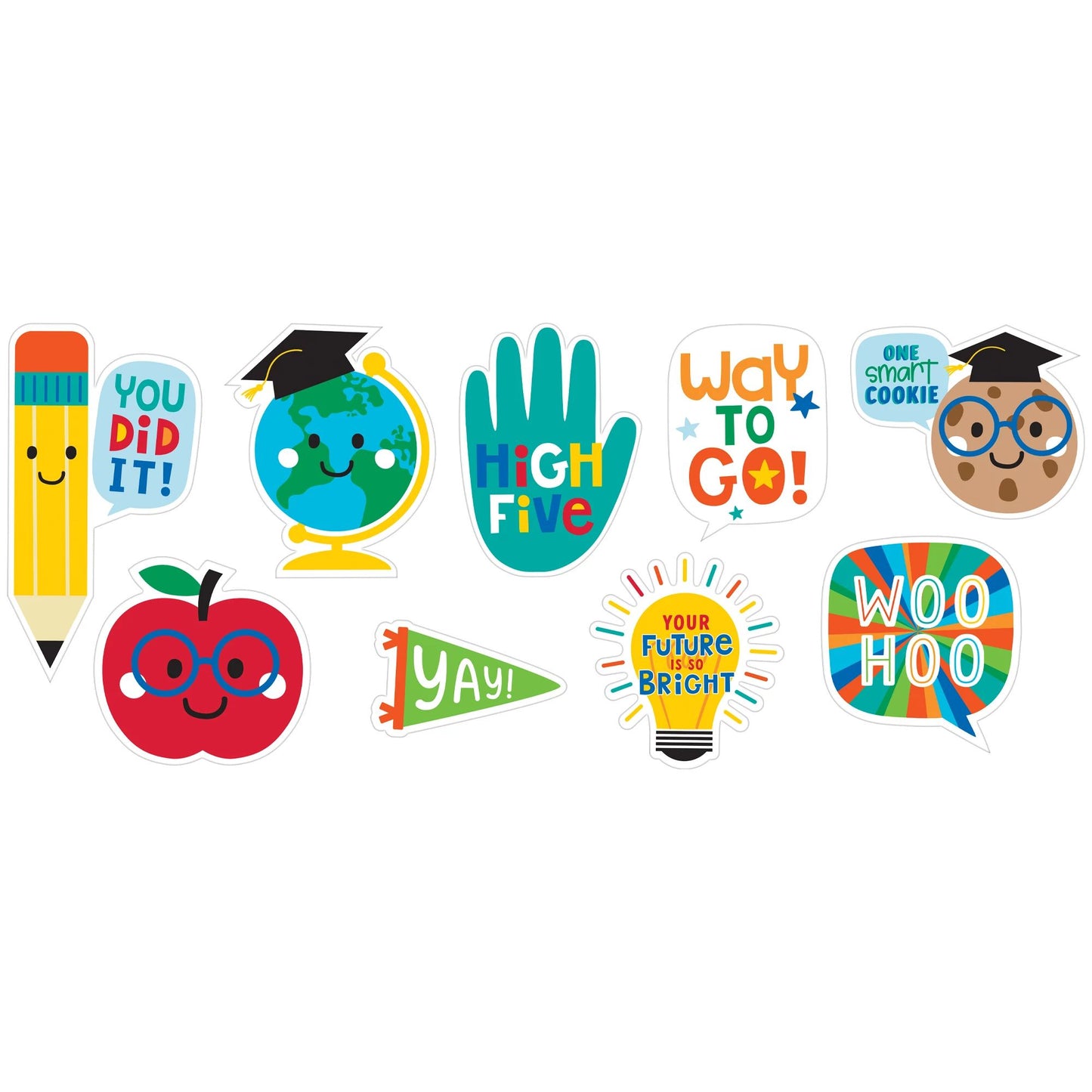 Graduation Fun - Cutouts 9pcs