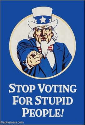 Magnet - Stop Voting For Stupid People