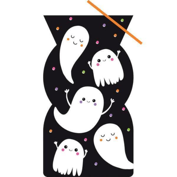 Cello Treat Bag - Happy Ghosts 20ct.