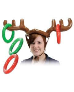 Inflatable Reindeer Ring Toss