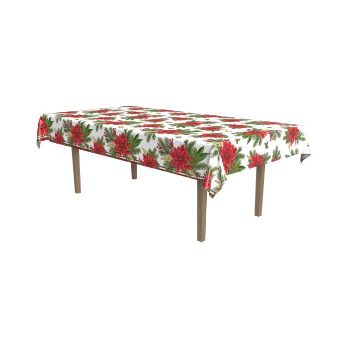 Poinsettia Table Cover
