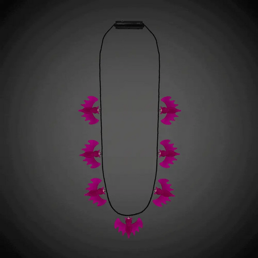 LED Bat Necklace