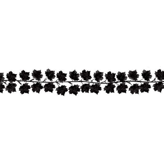 Boneyard Black Leaf Garland