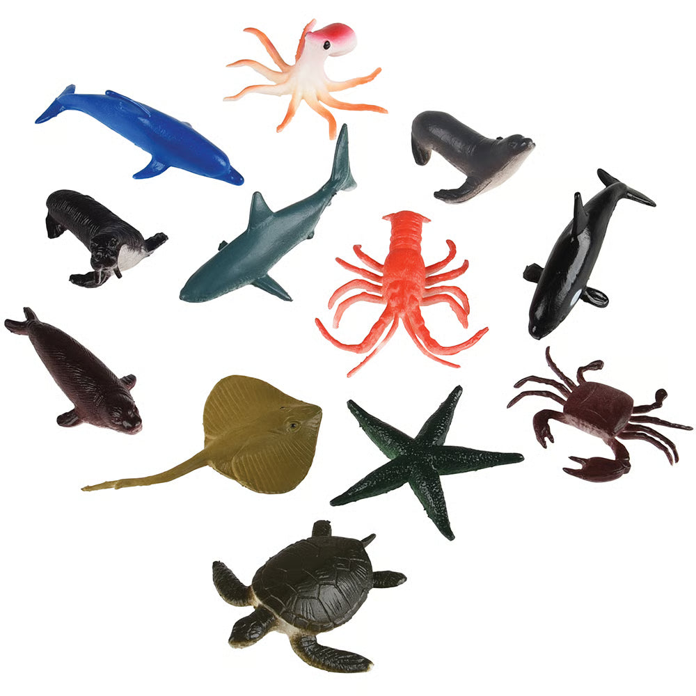 Mini sea animals 12ct