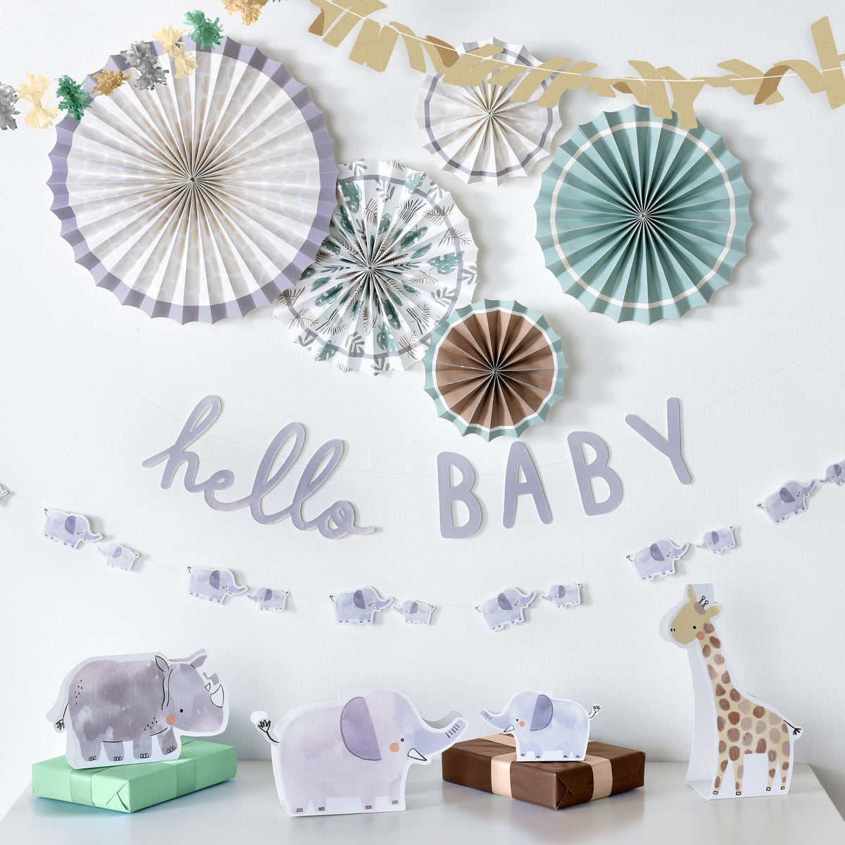 Soft Jungle - Room Decorating Kit
