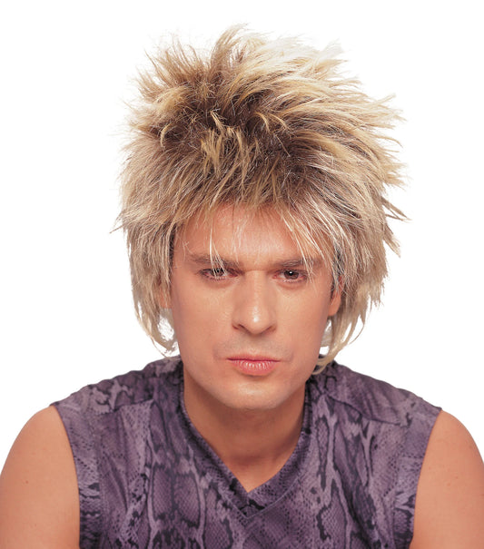 Unisex Rocker Wig - Blonde