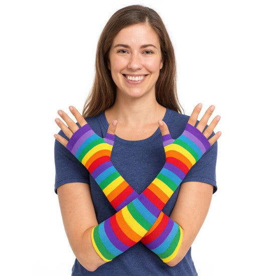 Long Gloves - Rainbow