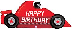 43" Supershape Mylar - Race Car Birthday