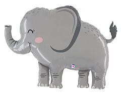 33" Supershape Mylar - Jungle Elephant