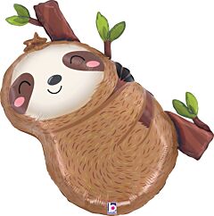 28" Super Shape Mylar - Cute Sloth