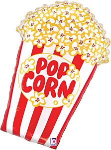 30" Supershape Mylar - Popcorn Box