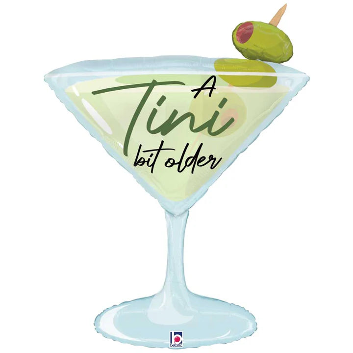 35" Supershape Mylar - Classic Tini Bit Older Martini