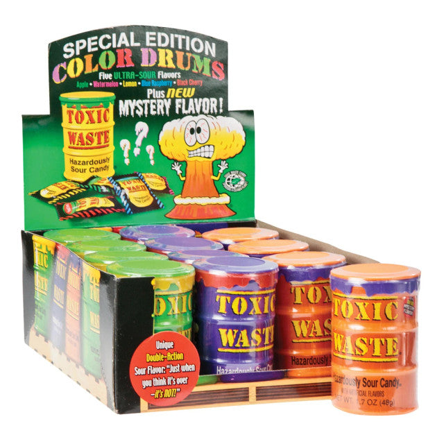 Toxic Waste Drum Candy