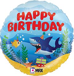 18" Mylar - Birthday Ocean Party