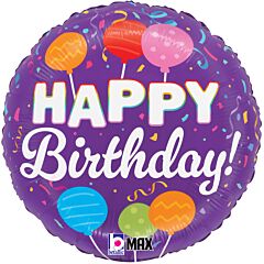 18" Mylar - Birthday Candle Pops