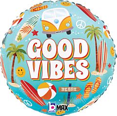 18" Mylar - Good Vibes
