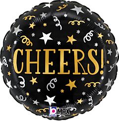 18" Mylar - Cheers Streamers