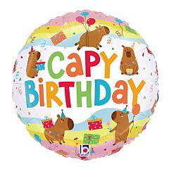 18" Capybara Birthday