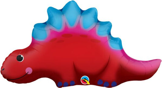 21" Cute and Colorful Stegosaurus