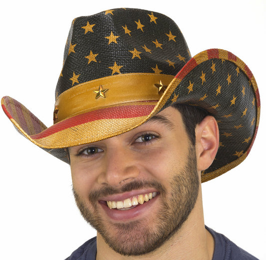 Stars and Stripes Cowboy Hat