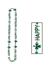 Bead Necklace - St Patrick's Day