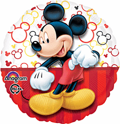 17" Mylar - Mickey Portrait
