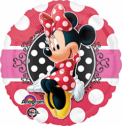 17" Mylar - Minnie Portrait
