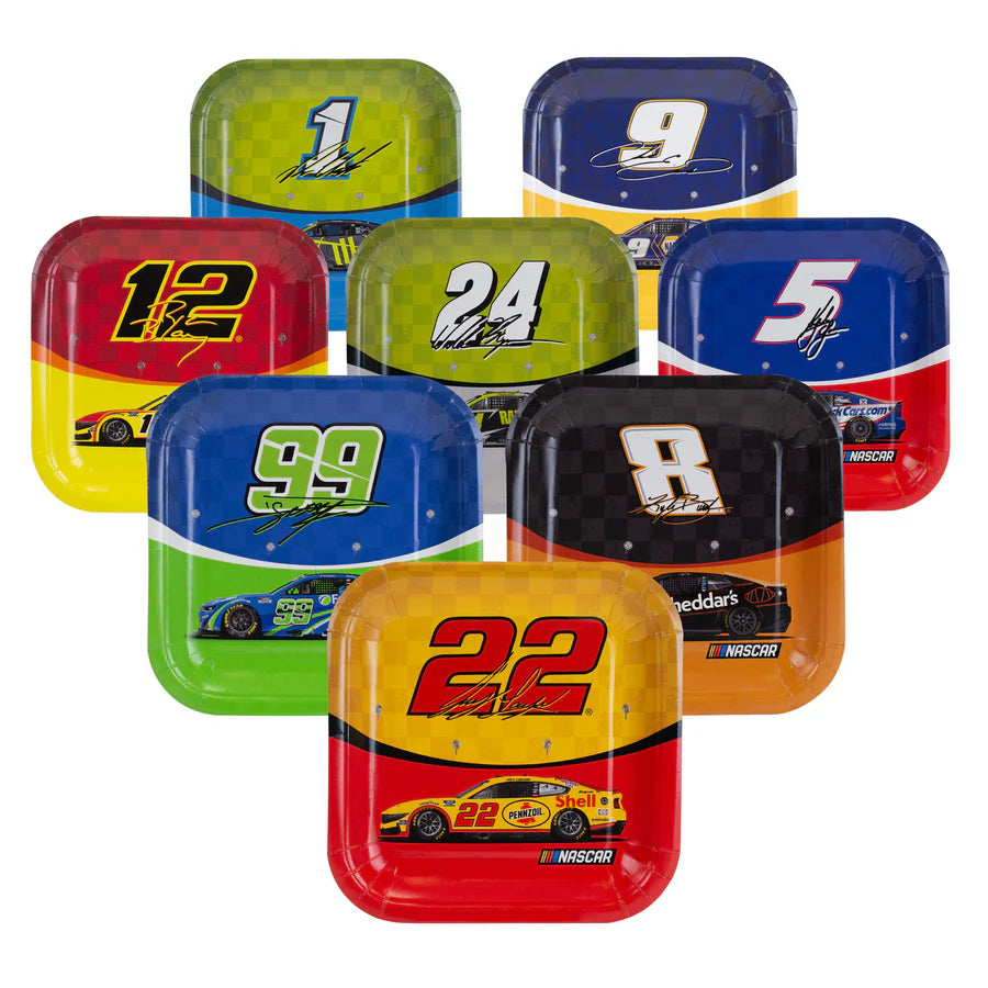 NASCAR - Dessert Plates 8ct