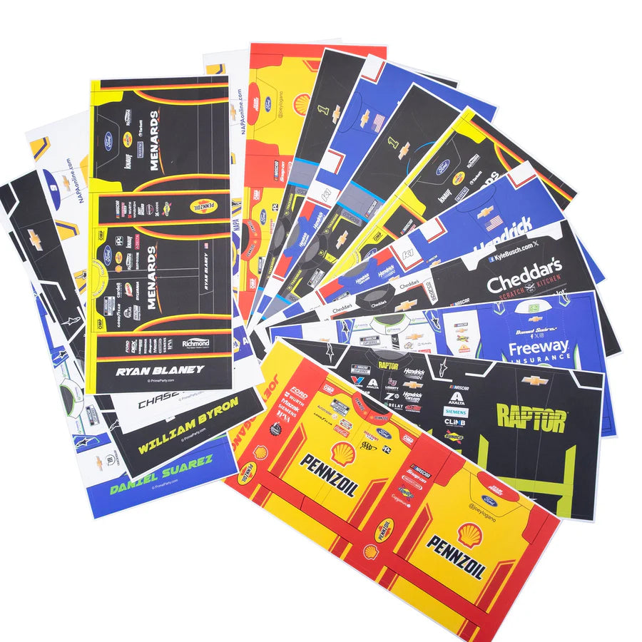 NASCAR - Bottle Labels 16ct