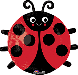 Happy Ladybug Mylar - 19"